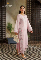 Asim Jofa Stitched 2 Piece Basic Pret - Saboor Edit Suit-AJPB-302