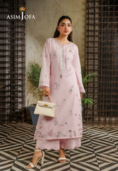 Asim Jofa Stitched 2 Piece Basic Pret - Saboor Edit Suit-AJPB-302
