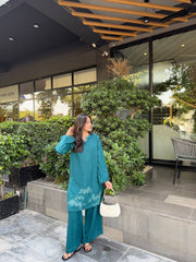 Tiraz Stitched 2 Piece Winter Suit-Ameera