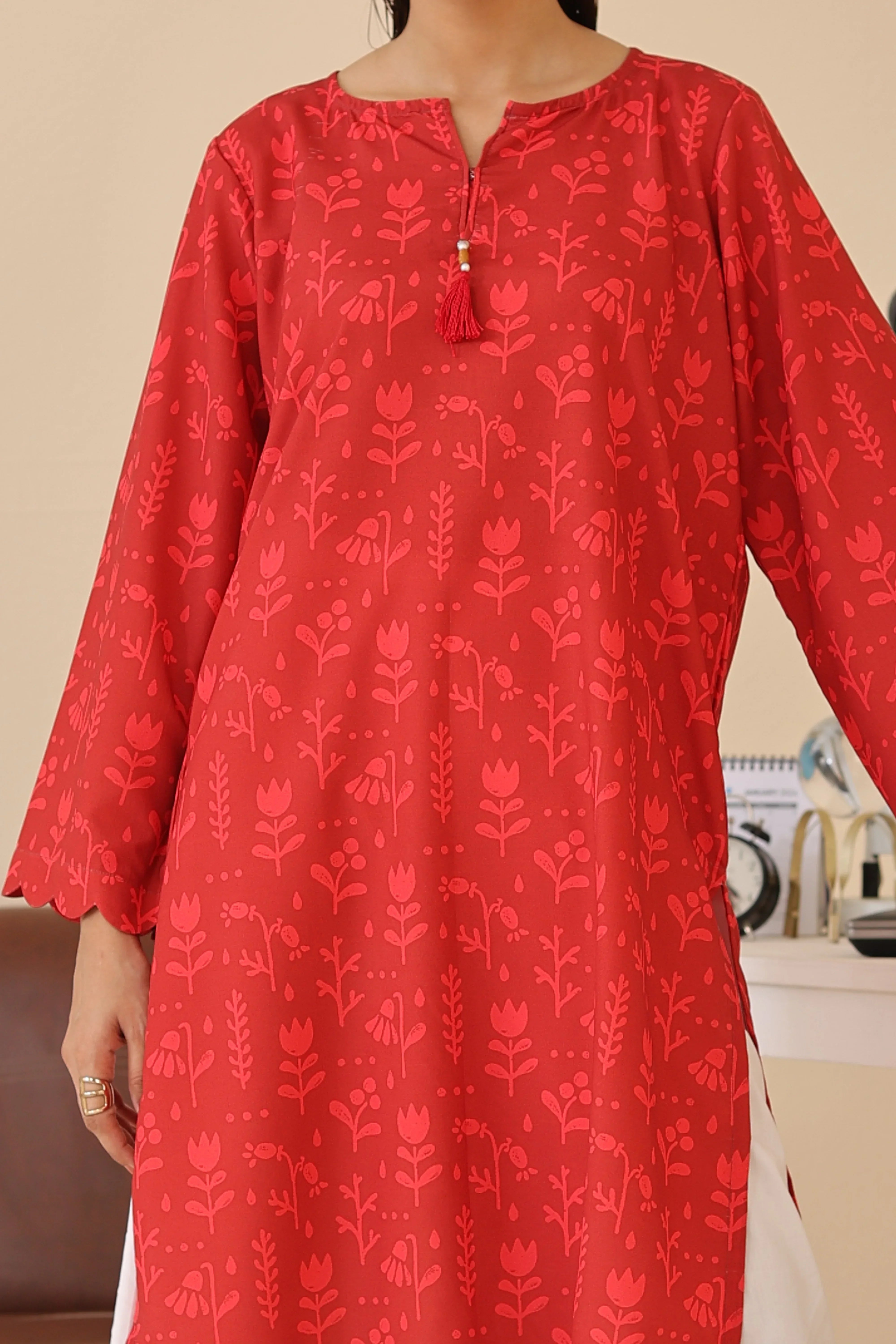 Dhaga Stitched 1 Piece Cambric Shirt Collection'2025-DSK131