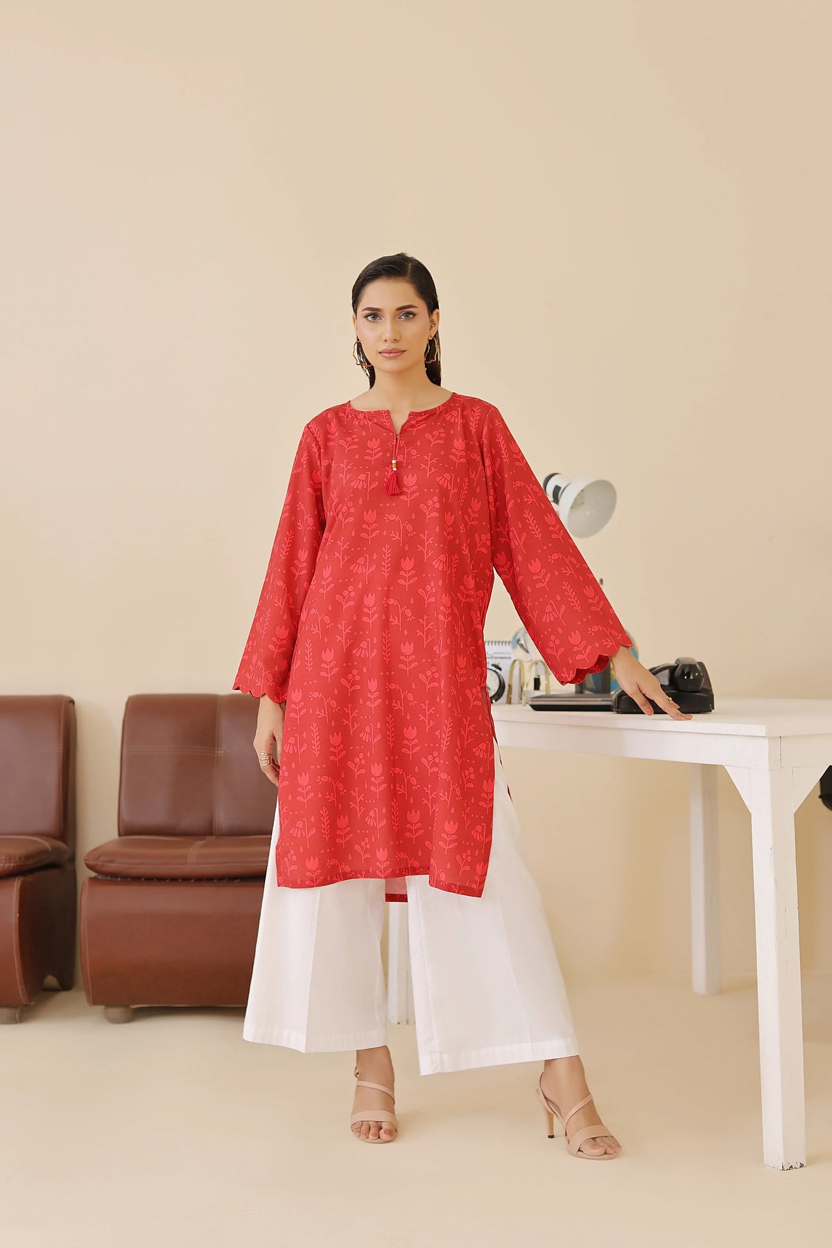 Dhaga Stitched 1 Piece Cambric Shirt Collection'2025-DSK131