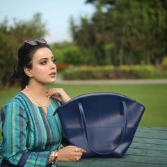 TOTE SHOULDER BLUE - Bag X