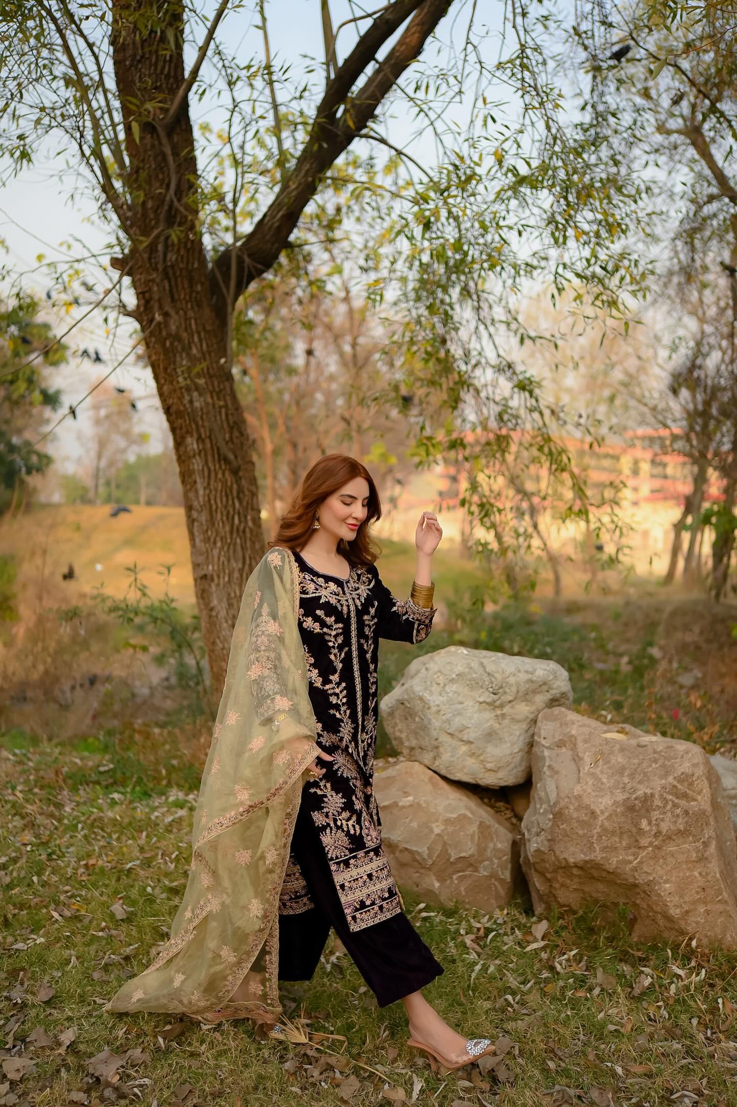 Panache Apparel Stitched Velvet Collection-Luxe
