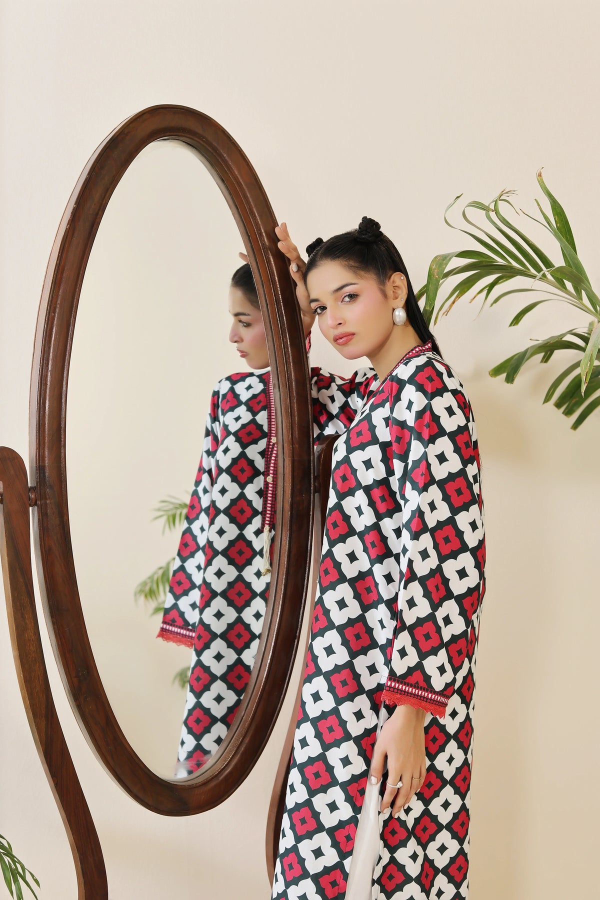 Dhaga Stitched 1 Piece Cambric Shirt Collection'2025-DSK130