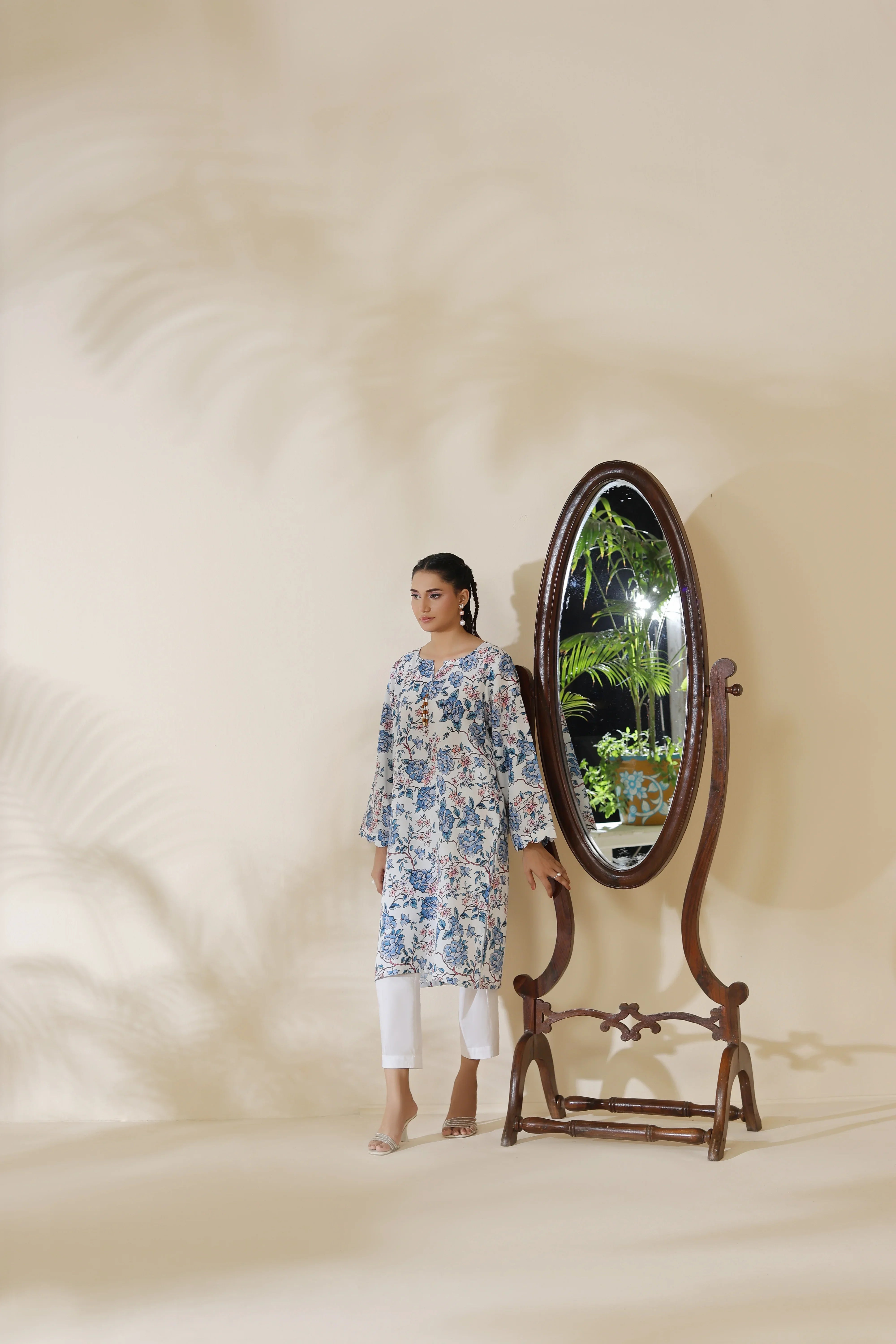 Dhaga Stitched 1 Piece Cambric Shirt Collection'2025-DSK128