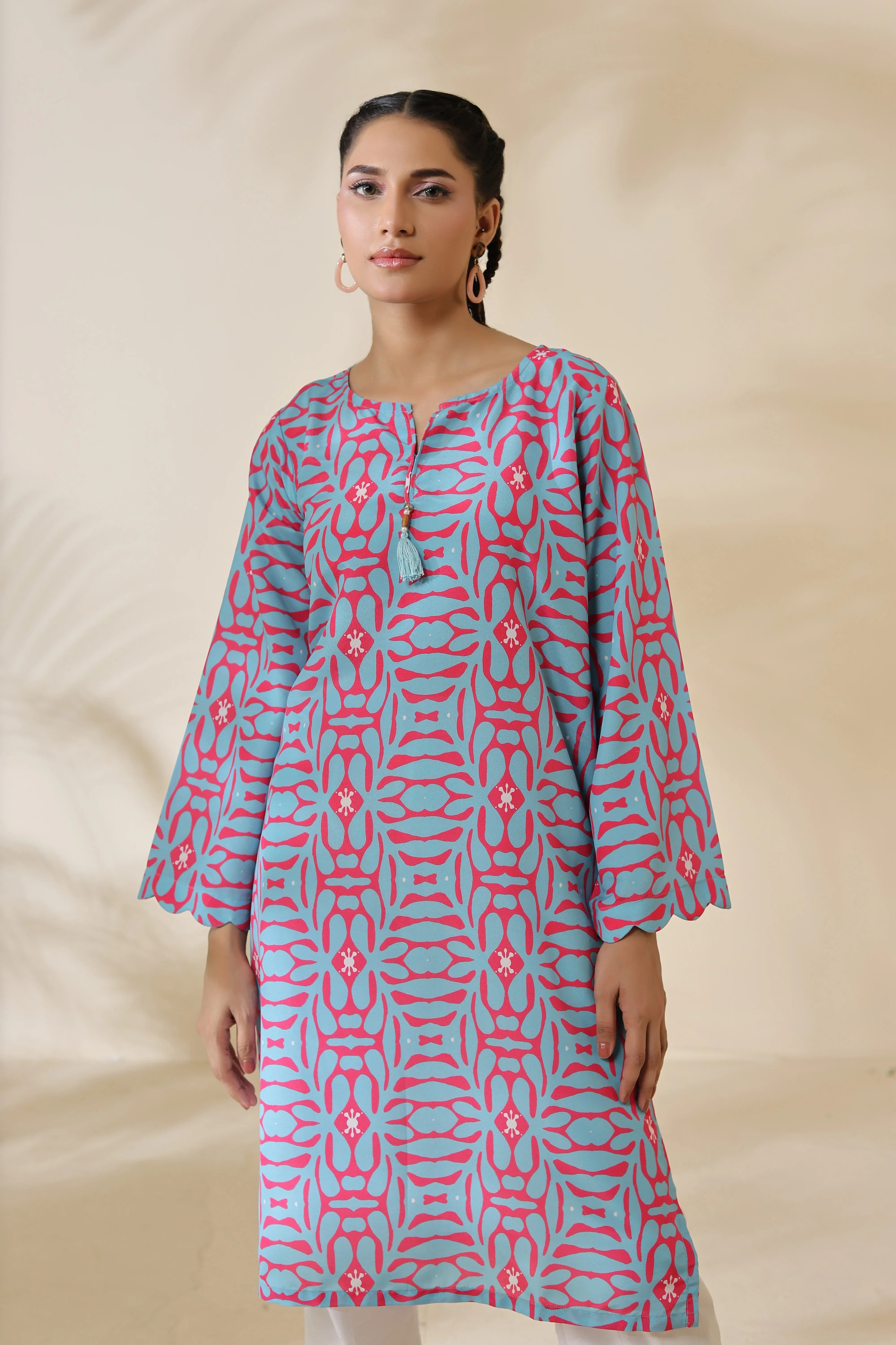 Dhaga Stitched 1 Piece Cambric Shirt Collection'2025-DSK129