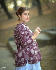 Urban Cut Printed Cotton Shirt for Women – Floral Everyday Wear