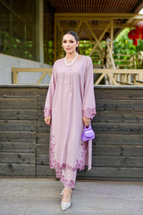 Day to Slay By Mashrib Stitched 2 Piece Summer Collection'2025-Soft Twilight