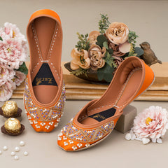 Zuruj Khussa Collection'2025-zun-1-orange