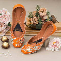 Zuruj Khussa Collection'2025-zun-150-orange
