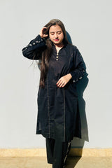 Urban Cut 2 Piece Embroidred Cotton Suit