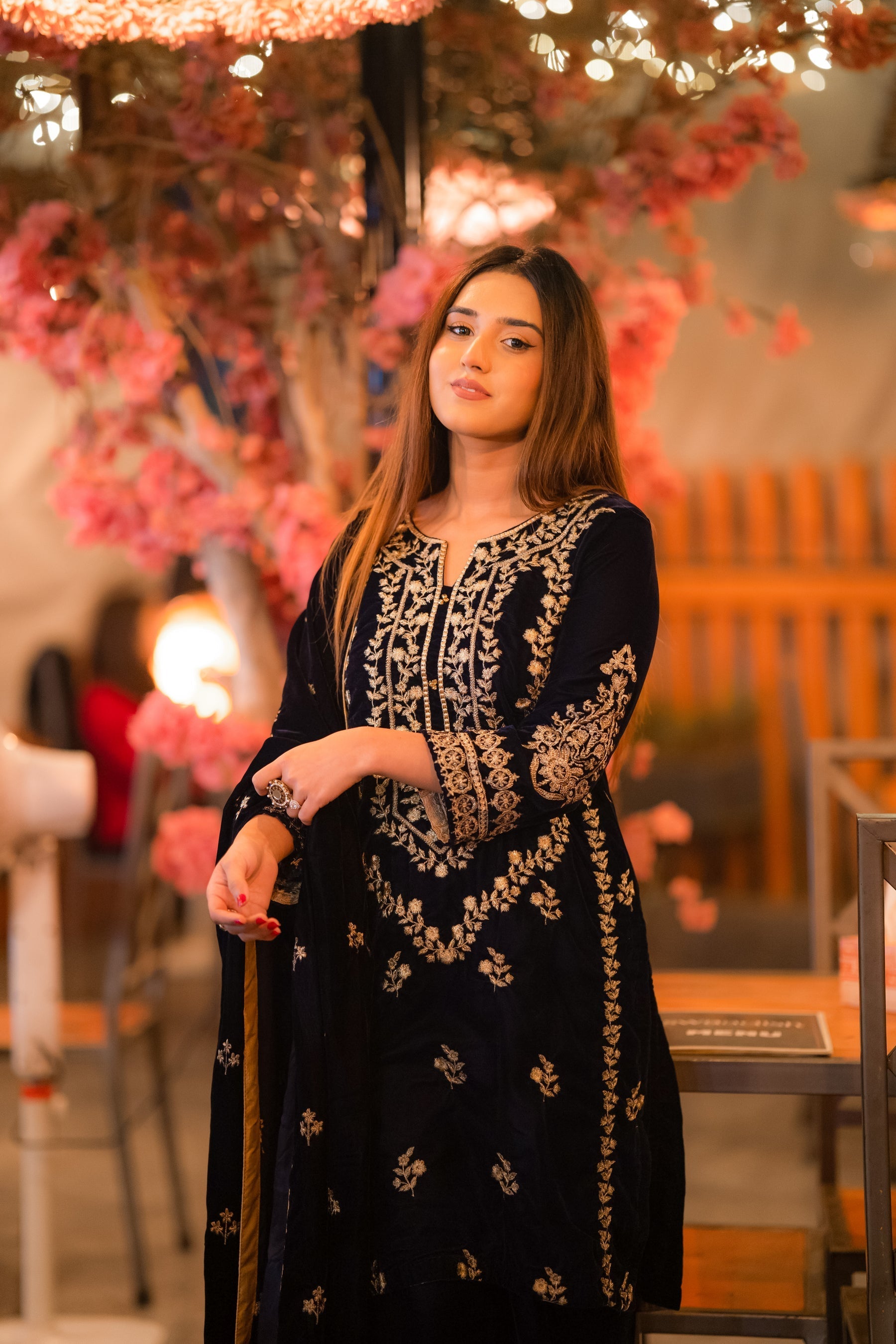 Panache Apparel Stitched Velvet Collection-Naqsh