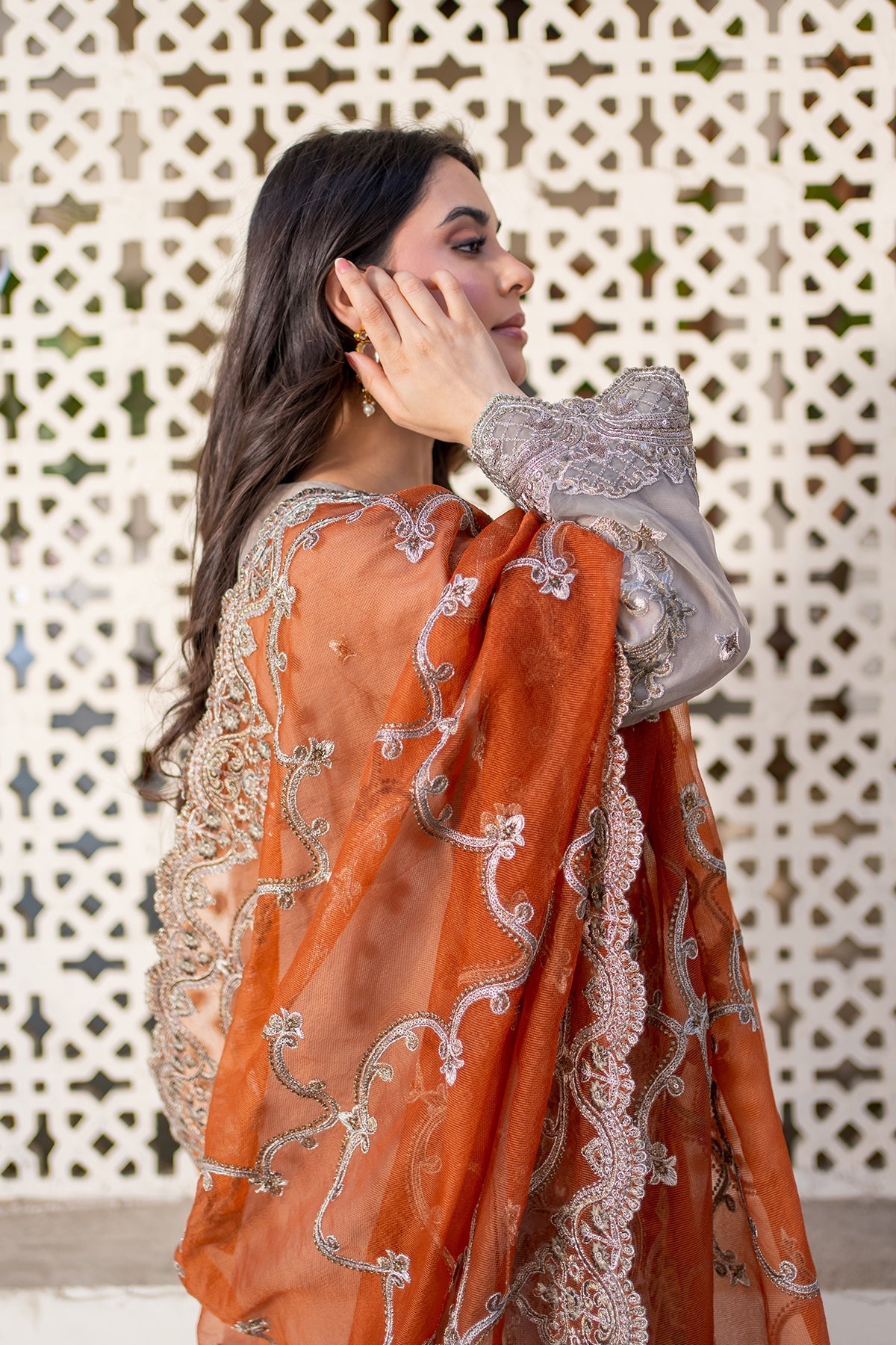 Meeras By Imrozia Serene Unstitched 3 Piece Luxury Formals Collection'2025-I-227 MISR