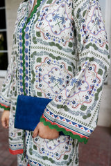 Mashrib Stitched 2 Piece Digital Prints Suit-Eden Luxe (Herringbone)
