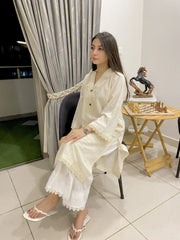 Urban Cut Comfortable & Trendy Cotton Embellished Kurta 1 Piece