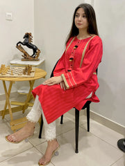 Urban Cut 1 Piece Stripes Kurta Trendy Cotton & Perfect Stitching