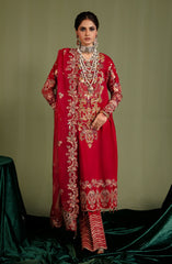 Noori By Emaan Adeel Unstitched 3 Piece Silk Formals Collection'2024-NR 08 Ulfat