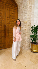 Urban Cut Embroidered Paper Cotton 1-Piece Shirt-C0298