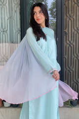 Solstic by Meerak Stitched 3 Piece Emb Lawn Suit-Faye