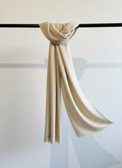Zauk Scarf Collection'2025-Beige Scarf
