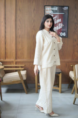 Urban Cut Elegant & Versatile Design Cotton Embellished Co-ord Set 2 Piece