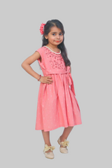 Urban Cut 1 Piece Yarn Dyed Dobby + Embroidered Shirt-100% Cotton