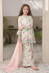 Pariyon Ki Duniya By Shanzey Stitched 3 Piece Co Ords Lawn Suit-SHK-5301
