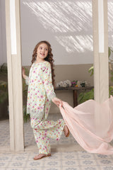 Pariyon Ki Duniya By Shanzey Stitched 3 Piece Co Ords Lawn Suit-SHK-5301