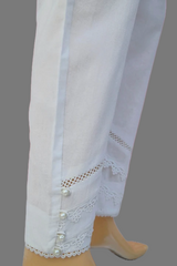 Urban Cut Stitched Trouser with modern three lace - 100% Cotton - Pre Shrinked
