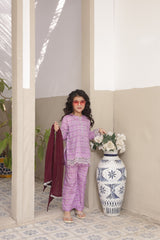 Pariyon Ki Duniya By Shanzey Stitched 3 Piece Co Ords Lawn Suit-SHK-5302