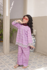 Pariyon Ki Duniya By Shanzey Stitched 3 Piece Co Ords Lawn Suit-SHK-5302
