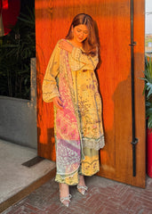 Solace by Meerak Stitched 3 Piece Summer Lawn Suit-DL 04