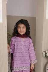 Pariyon Ki Duniya By Shanzey Stitched 3 Piece Co Ords Lawn Suit-SHK-5302