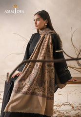 Asim Jofa Shawl Ajhs-18 Embroidered Shawl 1 Pc