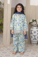 Pariyon Ki Duniya By Shanzey Stitched 3 Piece Co Ords Lawn Suit-SHK-5304