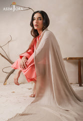 Asim Jofa Shawl Ajhs-07 Textured Shawl 1 Pc