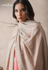 Asim Jofa Shawl Ajhs-07 Textured Shawl 1 Pc