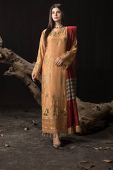 Gulzar e Dil By Imrozia Stitched 3 Piece Winter Collection'2025-I.P-101 Firdous