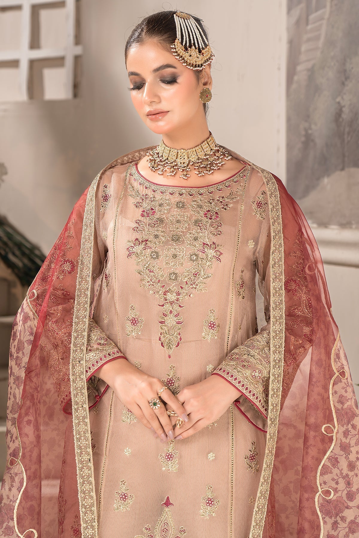 Dilkash By Imrozia Serene Stitched 3 Piece Formals Collection'2025-IP-111 Taneesha