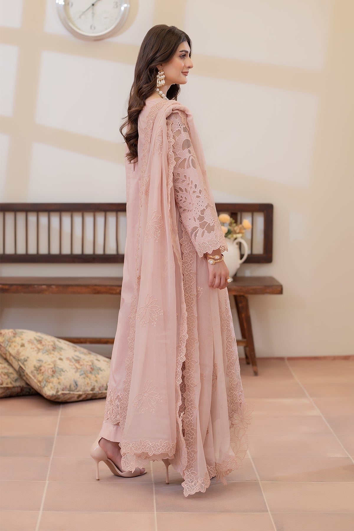 Rohi By Imrozia Serene Stitched 3 Piece Summer Collection'2025-IP-134 Zareha (Tea Pink)