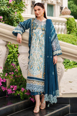 Ivy Bloom by Parishay Unstitched 3 Piece Winter Edit-01 Suit-IW-04