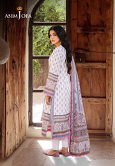 Asim Jofa Basic Print Union Ajbb-06 Printed Lawn 3 Pcs