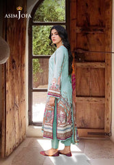 Asim Jofa Basic Print Union Ajbb-07 Printed Lawn 3 Pcs