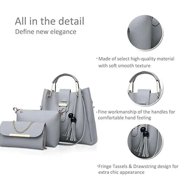 ALEXA 3 PCS AQUA GREEN - Bag X