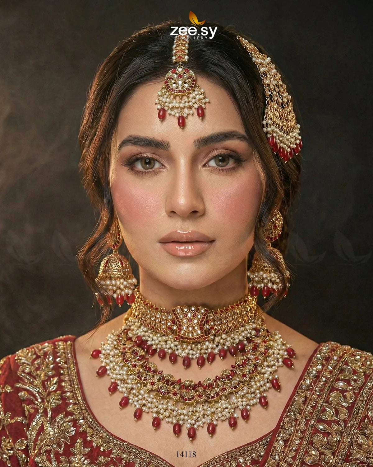 Inaya's Bridal Set - Zeesy Jewellery