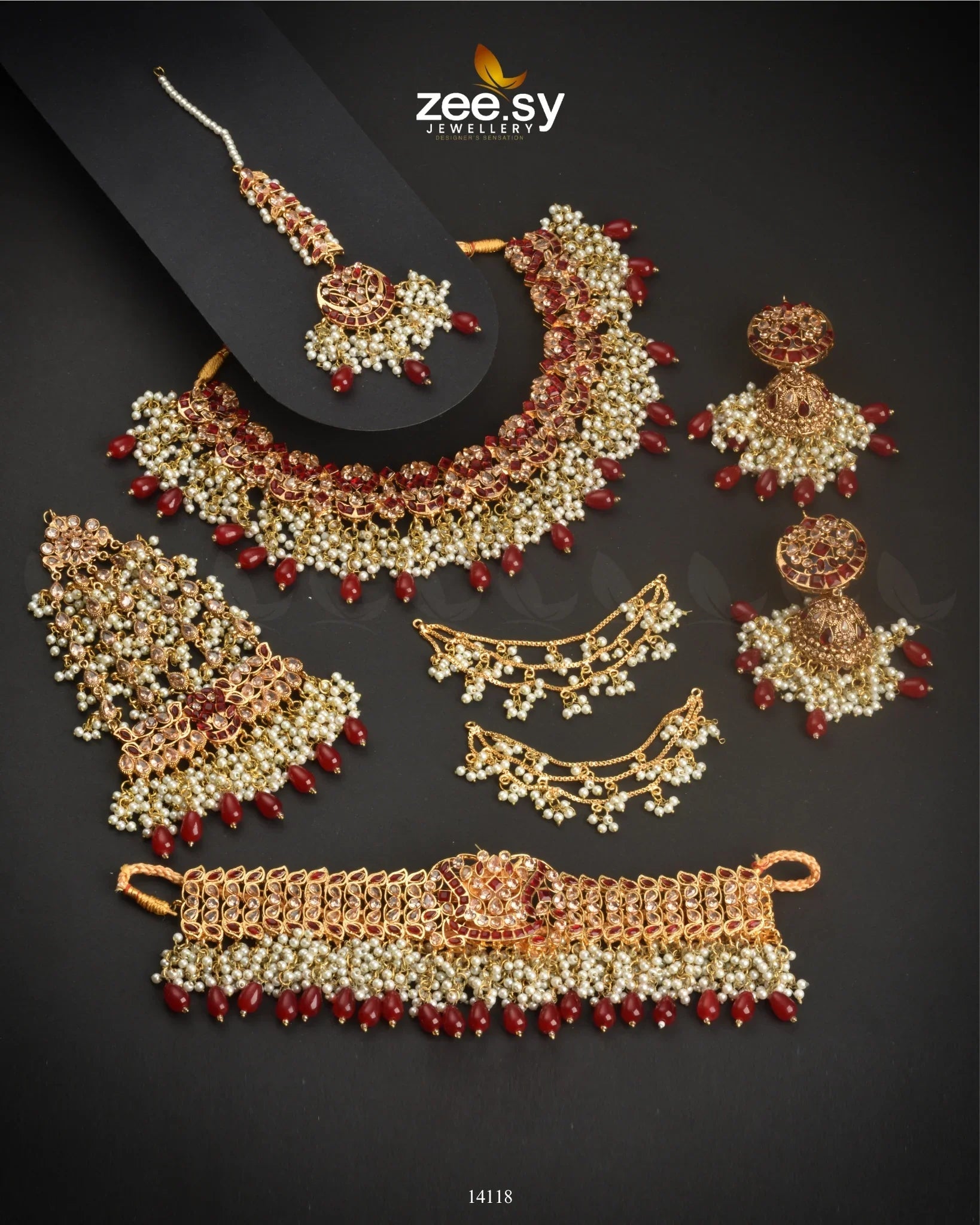 Inaya's Bridal Set - Zeesy Jewellery