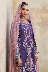 Hussain Rehar Unstitched 3 Piece Luxury Lawn Suit-Irris