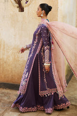 Hussain Rehar Unstitched 3 Piece Luxury Lawn Suit-Irris