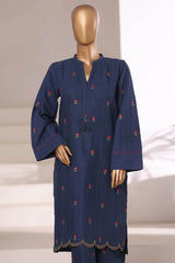 Vybe By Sada Bahar Stitched 2 Piece Emb Jacquard Set Vol-03 Suit-JC-08-Blue