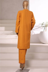 Vybe By Sada Bahar Stitched 2 Piece Emb Jacquard Set Vol-03 Collection'2025-JC-09-Golden